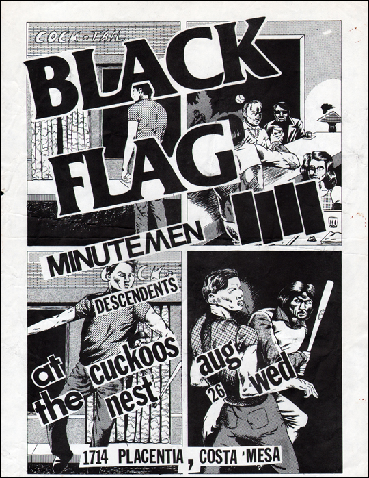 [Black Flag at the Cuckoos Nest / Wed. Aug. 26 1981]