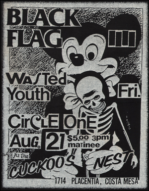 [Black Flag at the Cuckoos Nest / Fri. Aug. 21 1981]