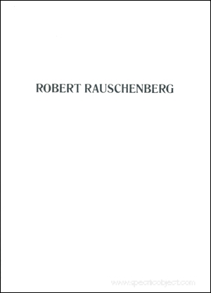 Robert Rauschenberg : Rookery Mounds Lithographs and Etchings from Glacial Decoy