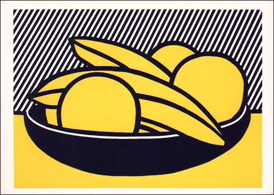 Lictenstein / Bananes et Pamplemousse / 1972