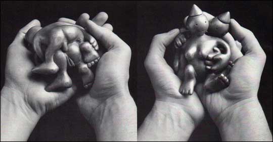 Tom Otterness : Lovers, 1992