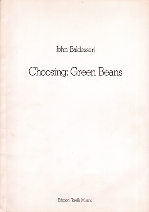 Choosing : Green Beans