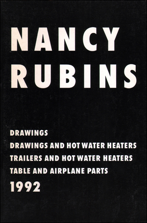 Nancy Rubins : Drawings, Drawings and Hot Water Heaters, Trailers and Hot Water Heaters, Table and Airplane Parts, 1992