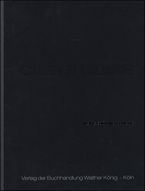 Carte Noire : Noire Editions 1980 / 2015