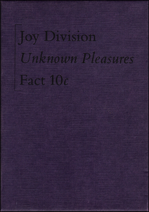 Joy Division : Unknown Pleasures