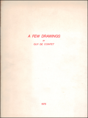 A Few Drawings / by Guy de Cointet