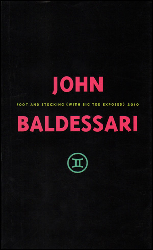 John Baldessari : Foot and Stocking (With Big Toe Exposed) 2010