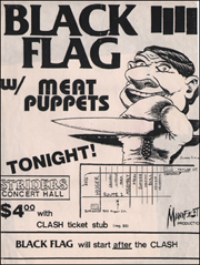 [Black Flag at Striders Concert Hall / Aug. [5, 6, 8?] 1983]