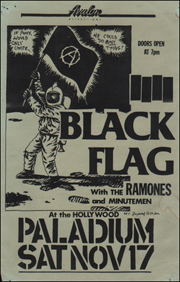 [Black Flag With The Ramones and Minutemen at the Hollywood Paladium [If Punx Would Unite... / We Could Do (A)ny Thing!] / Sat. Nov. 17 1984] [Green]
