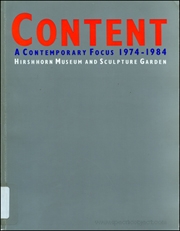 Content : A Contemporary Focus 1974 - 1984