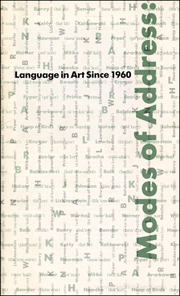 Modes of Address : Language in Art Since 1960