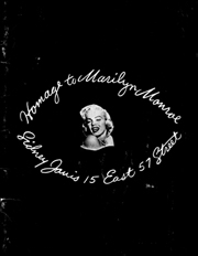 Homage to Marilyn Monroe