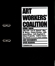Brumaria 15 - 16 : Art Workers' Coalition