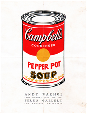 Andy Warhol / Soup Can / Ferus Gallery / July 9th, 1962