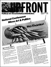 UPFRONT : A Publication of PADD (Political Art Documentation and Distribution)
