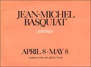 Jean-Michel Basquiat : Paintings