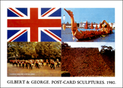 Gilbert & George : Post-Card Sculptures. 1980