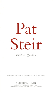 Pat Steir : Elective Affinities
