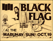 [ Black Flag at the Mabuhay / Sun. Oct. 19 ]