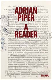 Adrian Piper : A Reader
