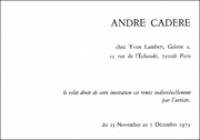 Andre Cadere