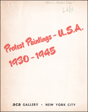 Protest Paintings - U.S.A. : 1930 - 1945