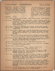 Film-Makers' Cinematheque Program for April and May 1965
