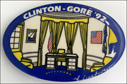 Clinton - Gore '92 Campaign Button