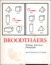 Broodthaers : Writings, Interviews, Photographs