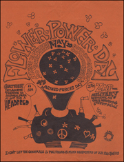 Flower Power Day : Bring Yr Things / Do Your Thing / Blow Their Minds / Not Their Bodies / DIS Armed Forces Day