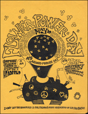 Flower Power Day : Bring Yr Things / Do Your Thing / Blow Their Minds / Not Their Bodies / DIS Armed Forces Day