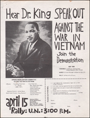 Hear Dr. King Speak Out Against the War in Vietnam