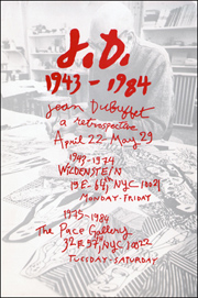 Jean Dubuffet : A Retrospective