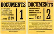 Documents 1, Année 1929 : Doctrines, Archéologie, Beaux-Arts, Ethnographie / et 1930, Documents 2, Année 1930 : Archéologie, Beaux-Arts, Ethnographie, Variétés