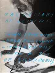 Baldessari at Gemini : Seven Somewhat Large, Full Color Lithographs (With A Bit Of Silkscreen)