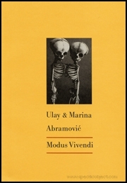 Ulay & Marina Abramovic : Modus Vivendi