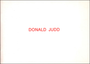Donald Judd : Holzschnitte 1961/68 und 1988