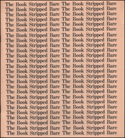 The Book Stripped Bare : A Survey of Books by 20th Century Artists and Writers