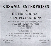 Kusama Enterprises & International Film Productions Announces the Opening of New Headquarters
