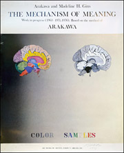 Mechanism of Meaning : Work in Progress (1963 - 1971, 1978). Based on the method of Arakawa