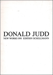 Donald Judd : New Works 1991