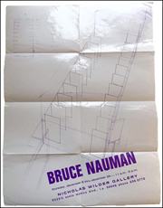Bruce Nauman [ Poster for Flayed Earth / Flayed Self (Skin / Sink) ]