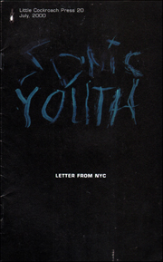 Little Cockroach Press 20 : Sonic Youth, Letter From NYC