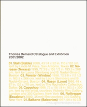 Thomas Demand Catalogue and Exhibition 2001 / 2002