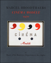 Marcel Broodthaers : Cinéma Modéle, 1970