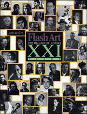 Flash Art : Two Decades of History, XXI Years