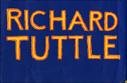 Palpa for Richard Tuttle