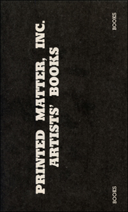 Printed Matter, Inc. / Artists' Books / Catalogue Update / December, 1978