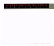 Albert Eugene Gallatin and His Circle